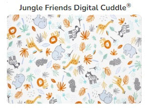 Jungle Friends DIGITAL Cuddle - Shannon Fabrics