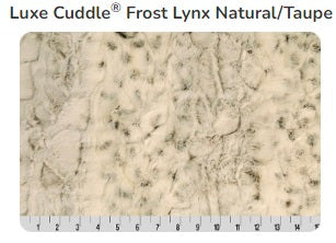 Luxe Cuddle Frost Lynx Natural / Taupe