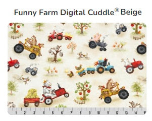 Funny Farm DIGITAL Cuddle - Shannon Fabrics