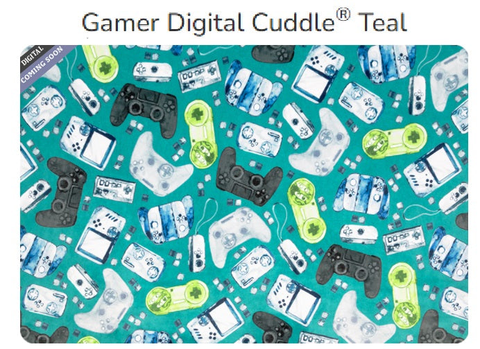 Gamer DIGITAL Cuddle- Shannon Fabrics