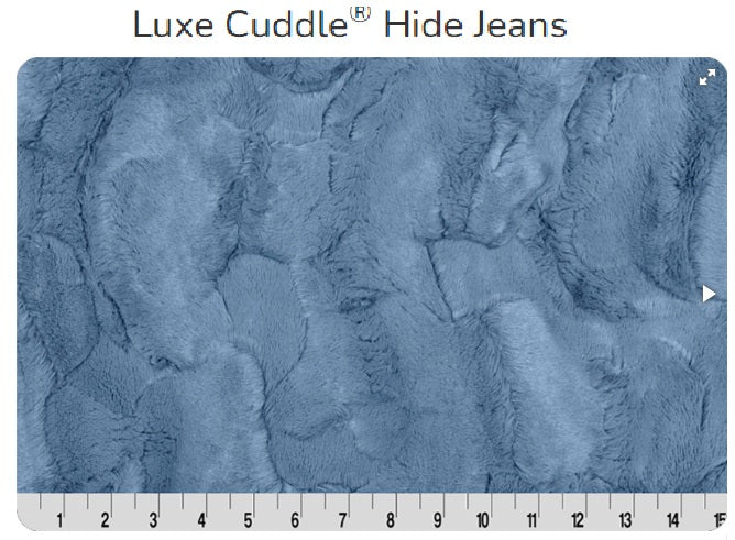 Luxe Cuddle Hide Jeans - Shannon Fabrics