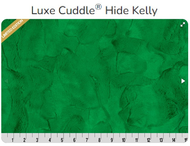 Luxe Cuddle Hide Kelly