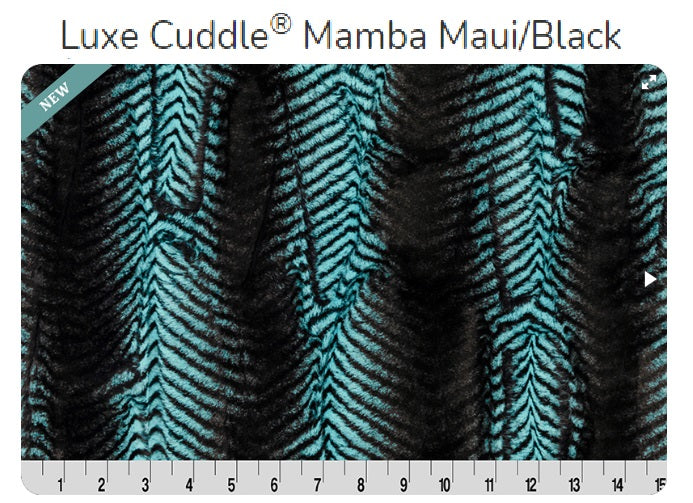 Luxe Cuddle Mamba Maui Black