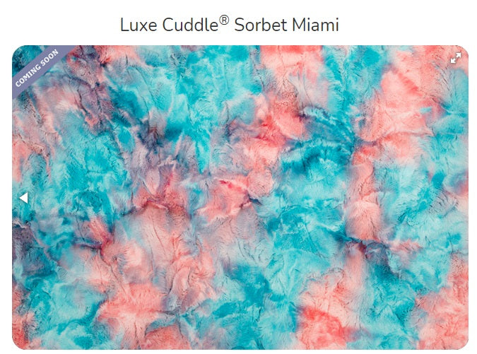Luxe Cuddle Sorbet Miami