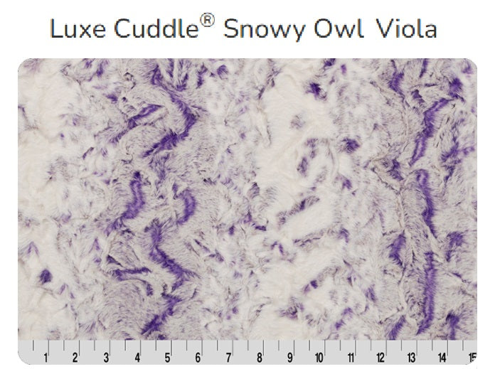 Luxe Cuddle Snowy Owl Viola