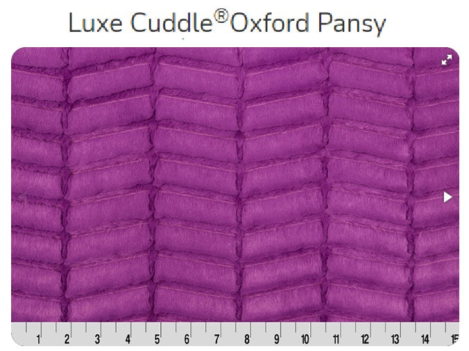 SALE- 40% OFF Oxford Pansy LUXE- 37