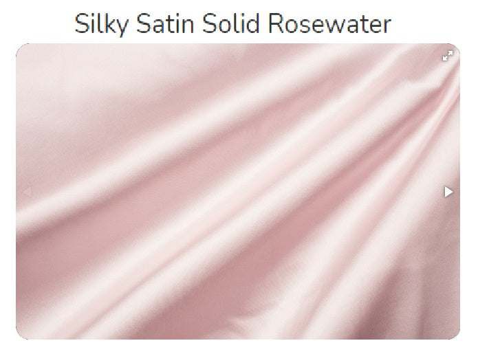 Rosewater Silky Satin Solid