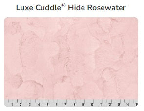 Luxe Cuddle Hide Rosewater - Shannon Fabrics