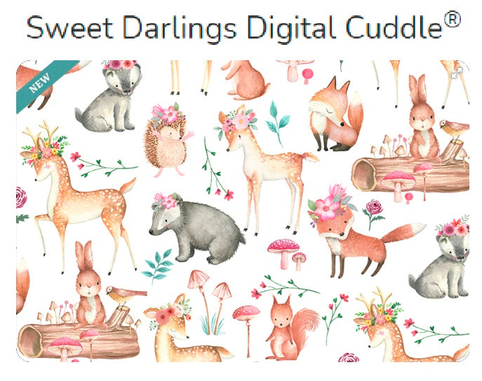 Sweet Darlings DIGITAL Cuddle - Shannon Fabrics