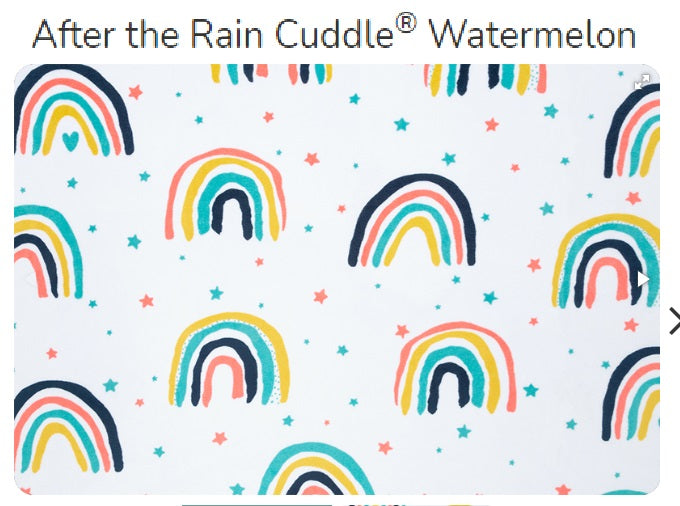 After the Rain Watermelon - DIGITAL Cuddle- Shannon Fabrics